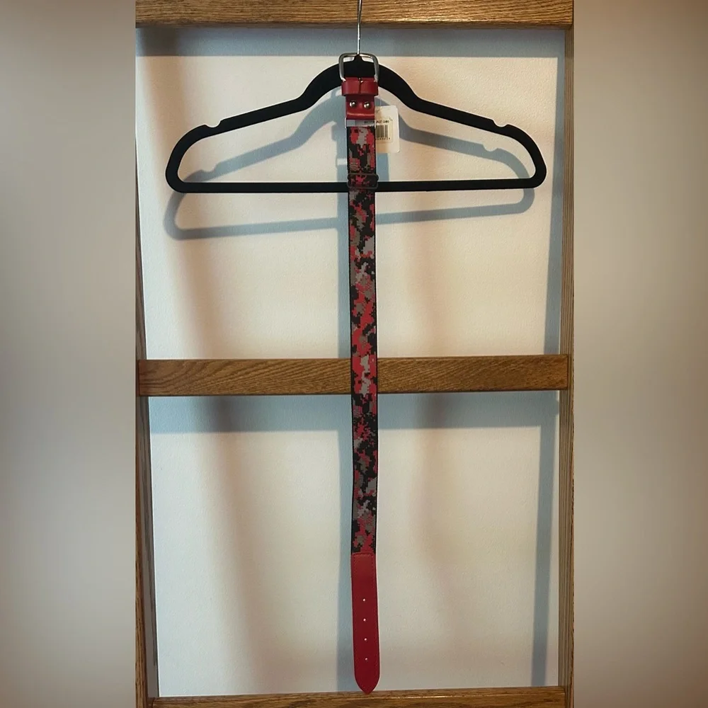 Brand New Red Camo Softball/Baseball Belt